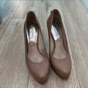 Micheal Kors platform pumps